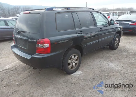2006 Toyota Highlander V6 from USA, damaged, VIN JTEEP21A560145981